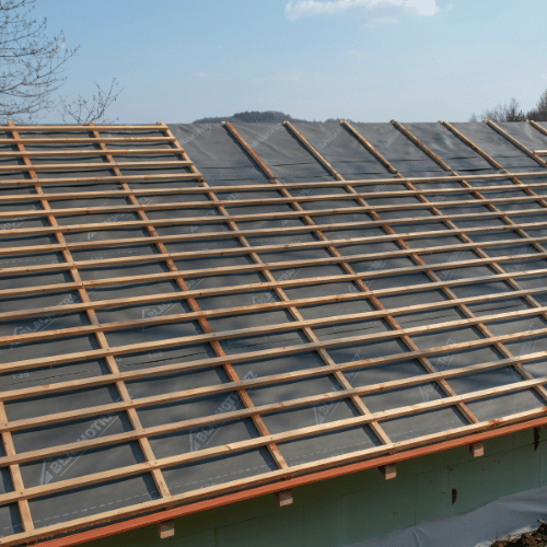 Więźba dachowa, Łaty, Kontrłaty